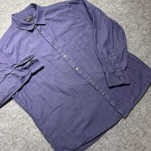 Marc Anthony Slim‎ Fit Button-Up Shirt XL Micro Dot Textured Casual Dress